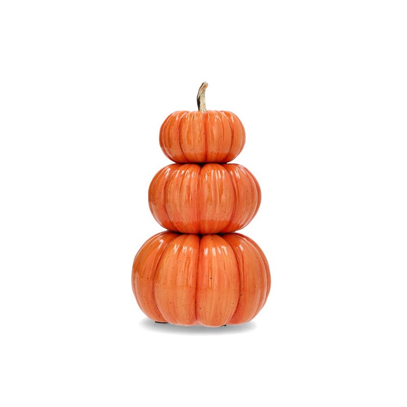 Stapelbara Orange Pumpor 