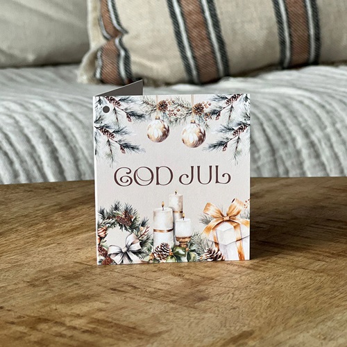 Julkort - God Jul