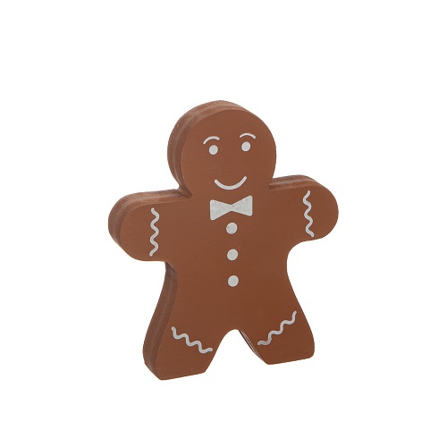 Pepparkaksgubbe i trä