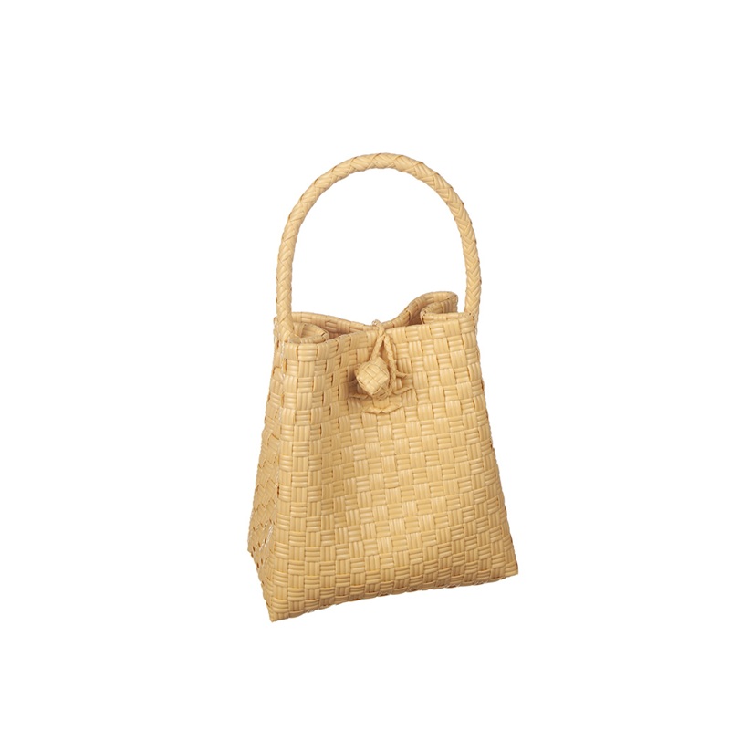 Strandväska Gul 17X10X20 CM