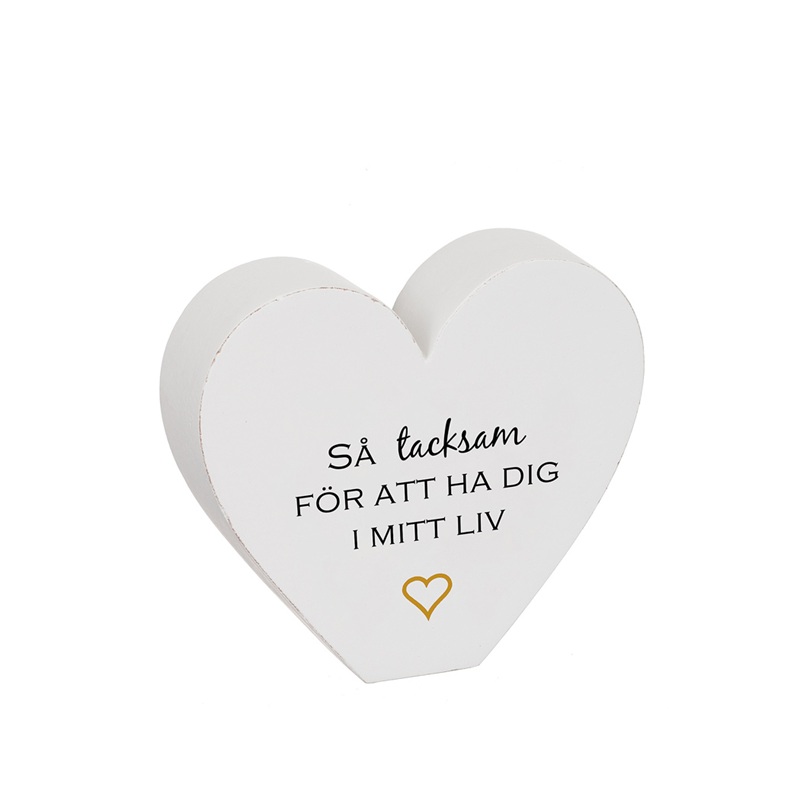 Stående hjärta – Så tacksam för att...