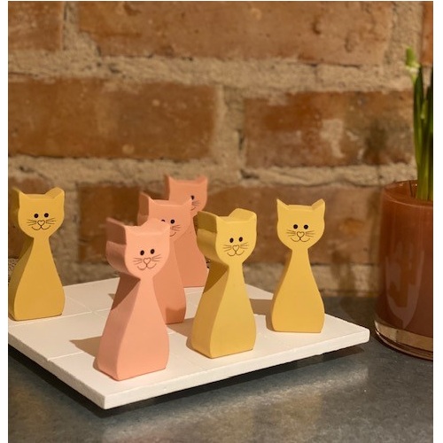Luffarschack Katter i pastell