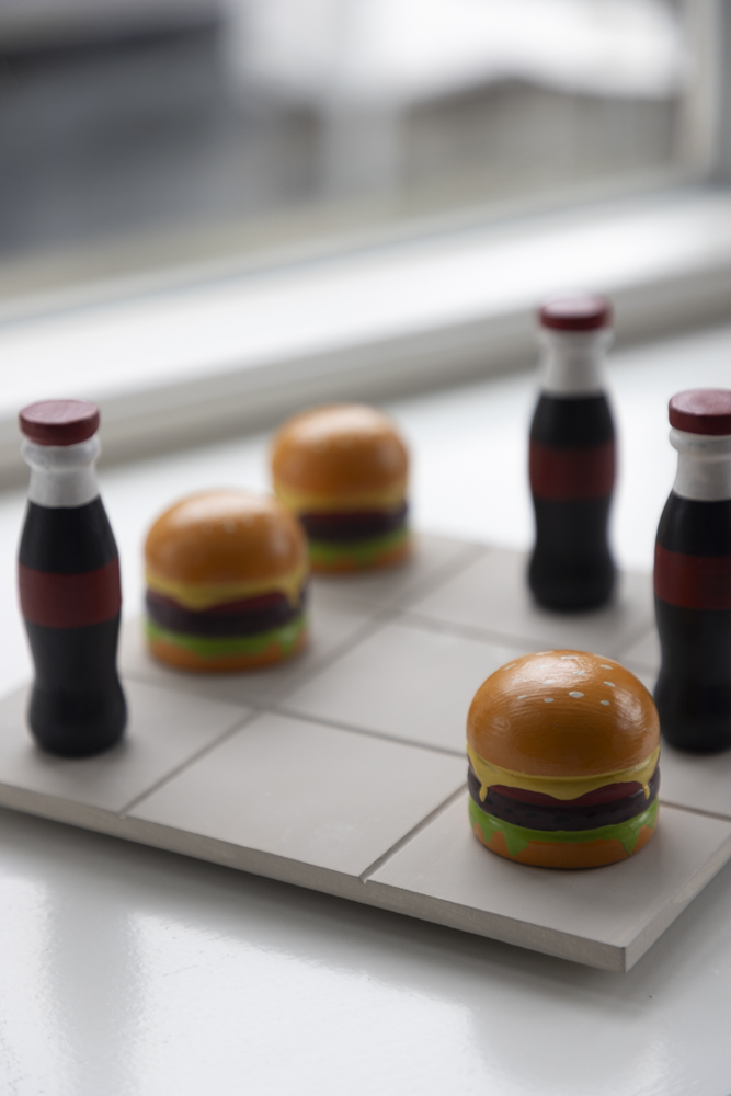 Luffarschack Cola & Hamburgare