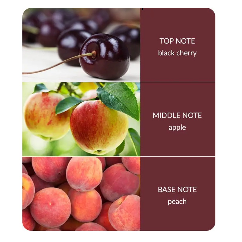Stort Sweet Black Cherries 