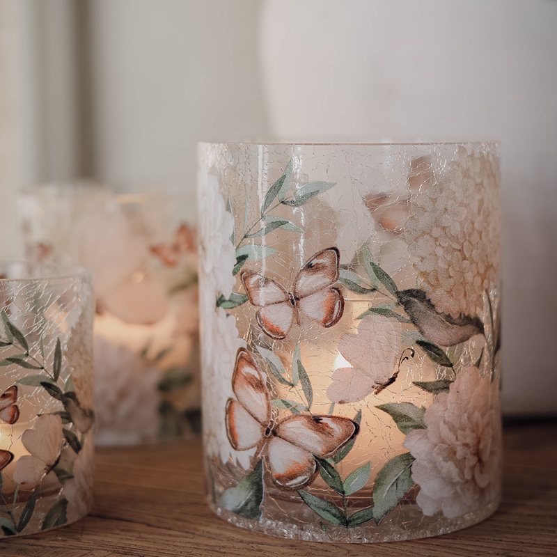 Majas Lykta Hortensia & Butterflies