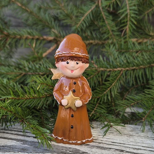 Pepparkaksbarn med stjärna