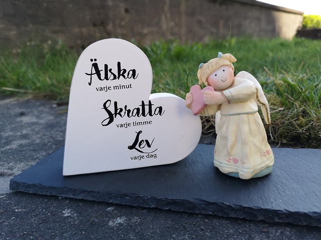 Ängel Jag ger dig mitt hjärta