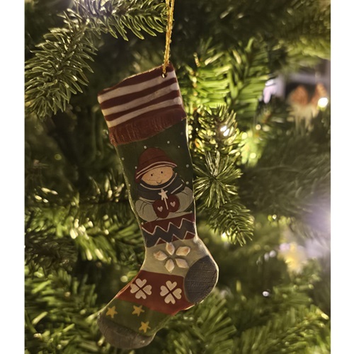 Julstrumpa julbarn