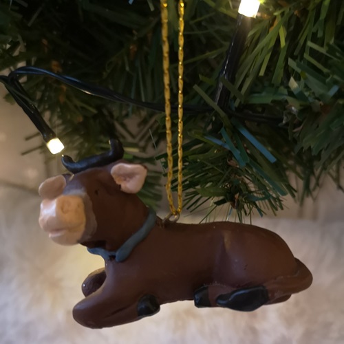 Kossa med hänge
