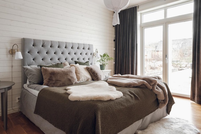 Fluffy Rug-Taupe 60x90cm