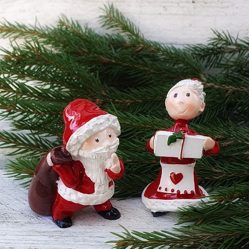 Tomtefar Clausen julklappsäcken