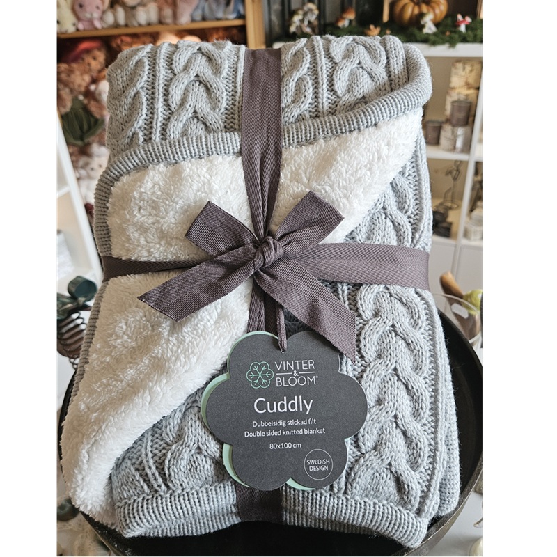 Vinter & Bloom Cuddly Sage Green babyfilt