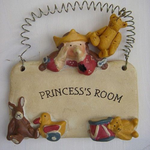 Mini tavla En prinsessas rum