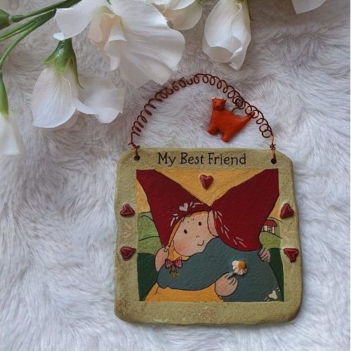 Mini tavla My best friend