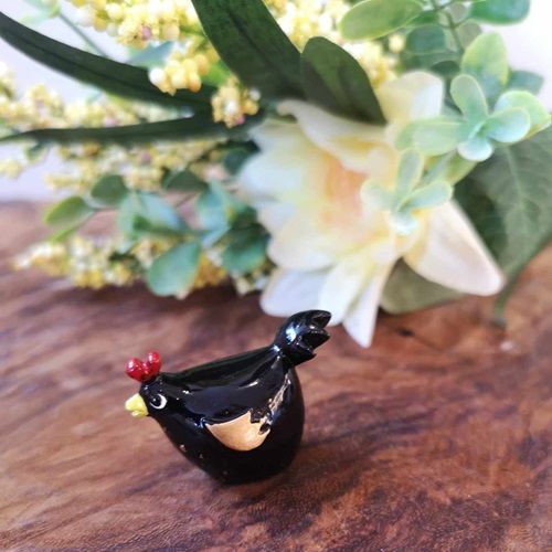 Mini Tupp Svart/ Guld