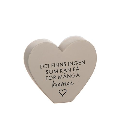 Stående hjärta Det finns ingen...