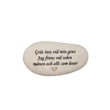 <span class="jp_product_title">Gravdekoration - Gråt inte vid min..</span>