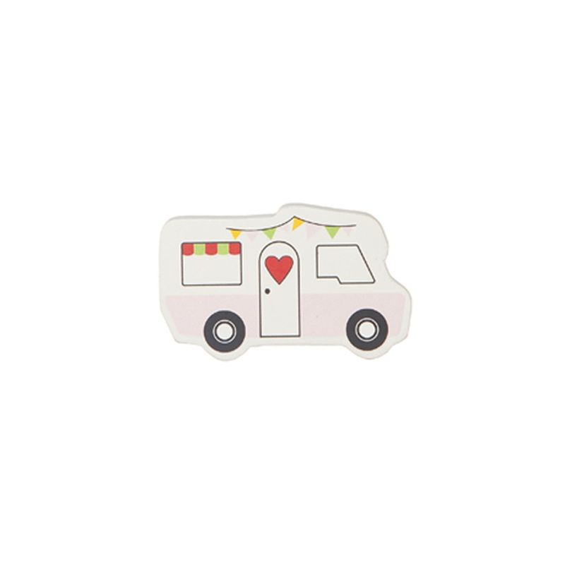 Husbilsmagnet Rosa – Campingdrömmar