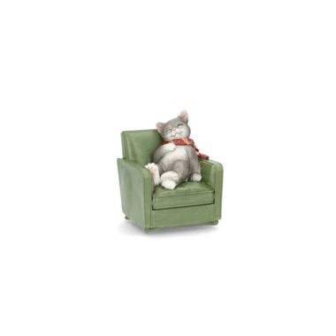 <span class="jp_product_title">Katt i Grön Fåtölj – Dekorationsfigur</span>