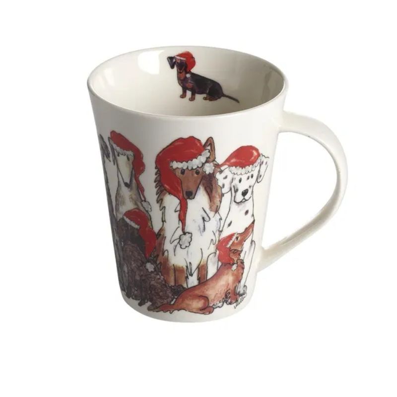 Julmugg med Hundar – Svensk Design