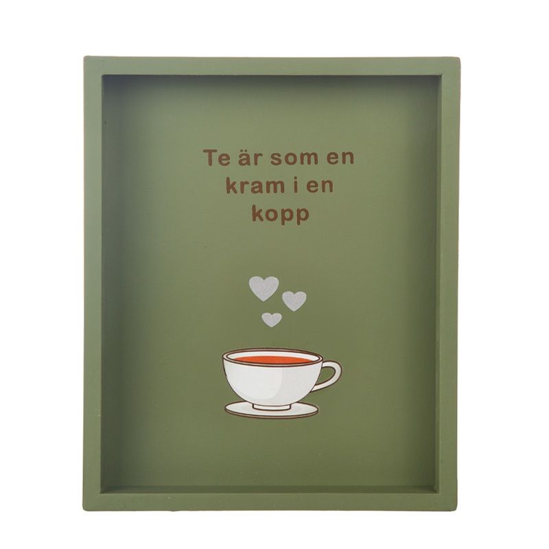 Tavla Te är som en kram...