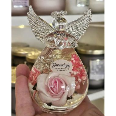 <span class="jp_product_title">Glasängel – Rosa blomma</span>
