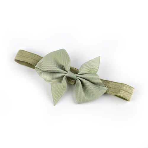 Mjukt hårband med rosett