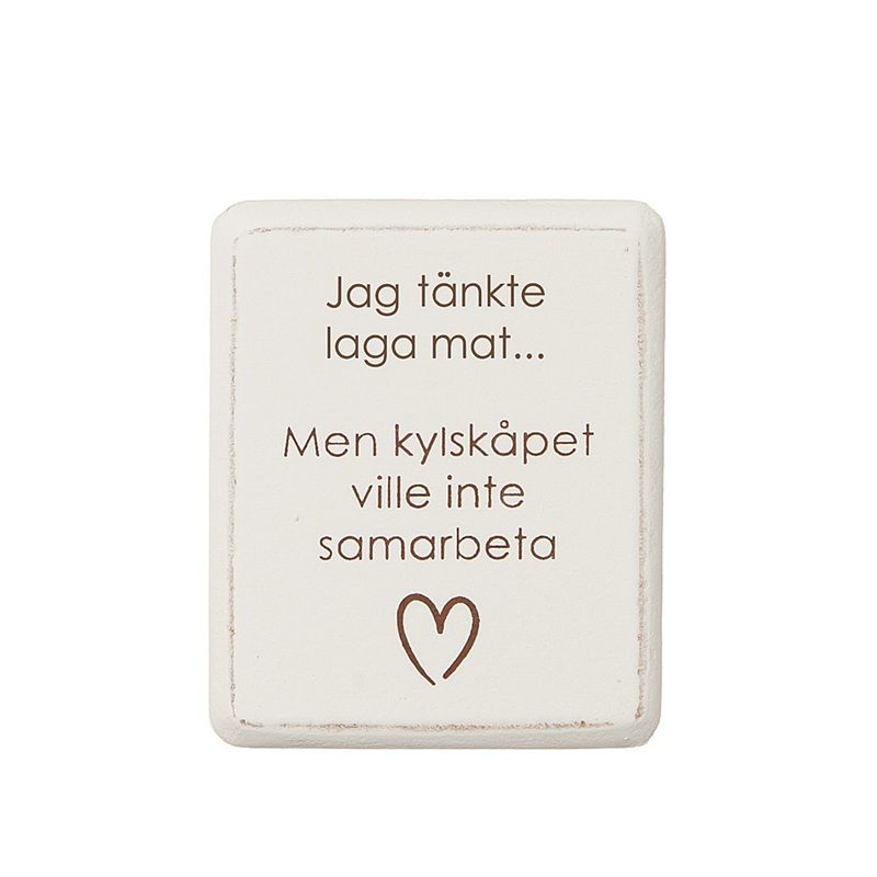 Magnet " Tänkta laga mat..."
