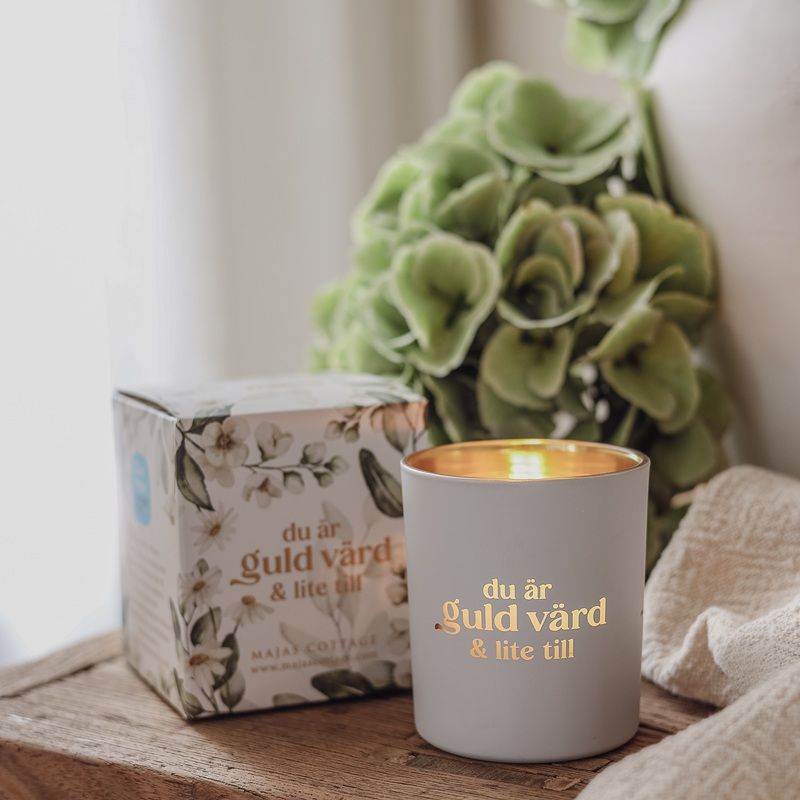 Majas lykta Du är guld värd & lite till