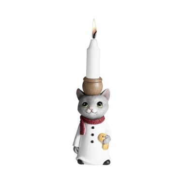 <span class="jp_product_title">Ljusstake Katt, Snögubbe </span>