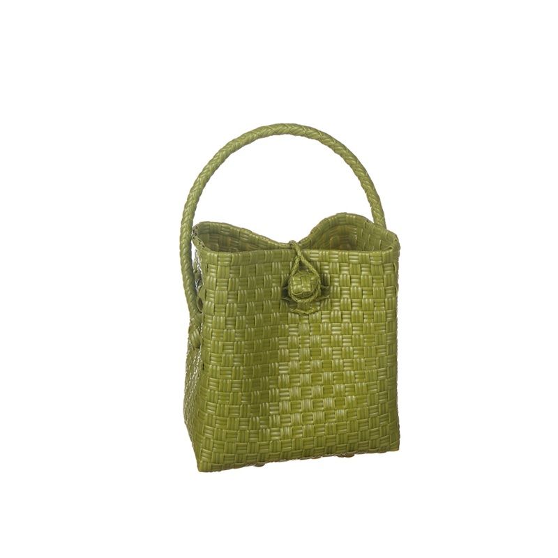 Strandväska Grön 17X10X20 CM