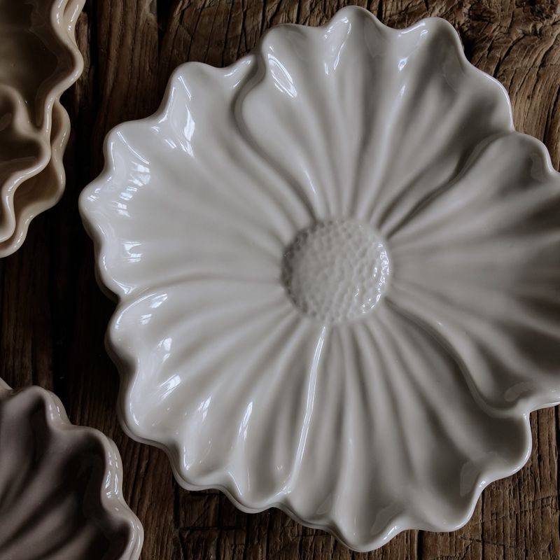 Majas Blomstra Tallrik – White