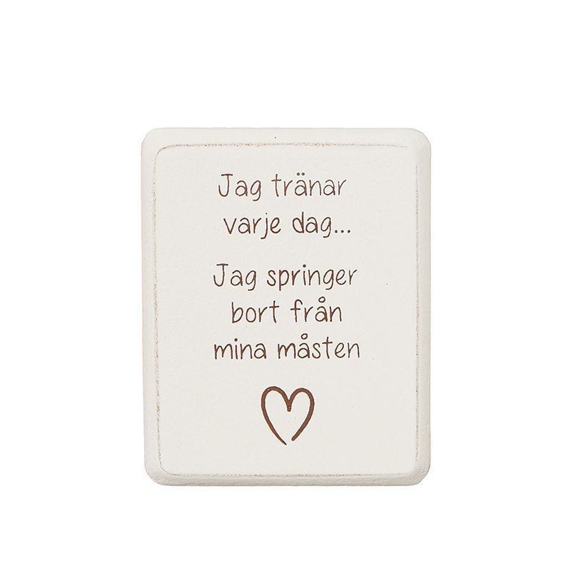 Magnet "Jag tränar..."