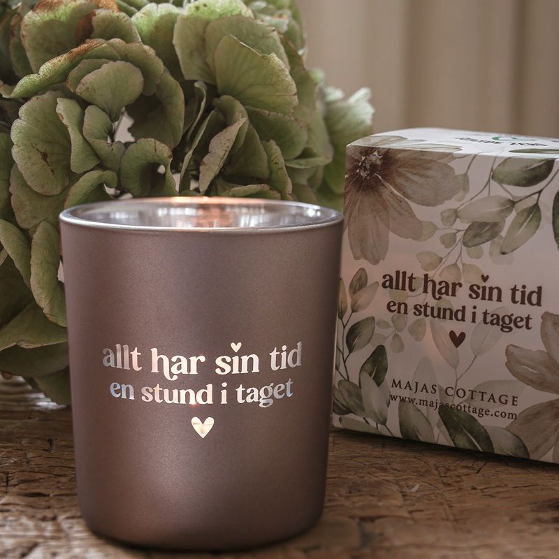 Majas lykta- Allt har sin tid... inkl. gåvobox