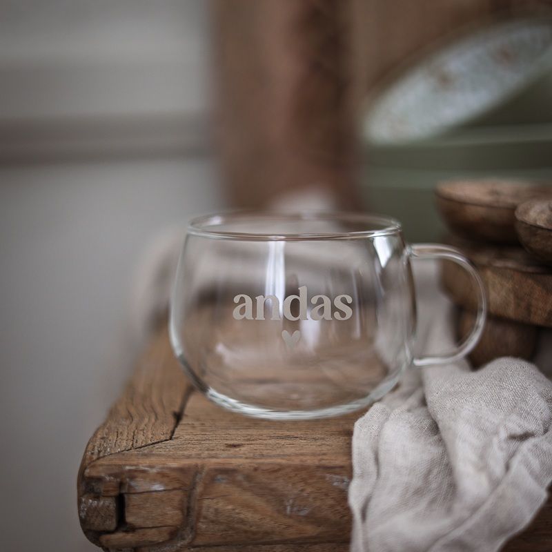 Majas Glasmugg Andas – Majas Cottage