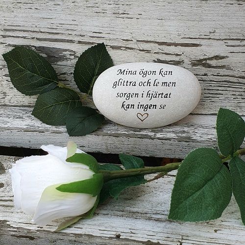 Gravdekortation - Mina ögon kan glittra...